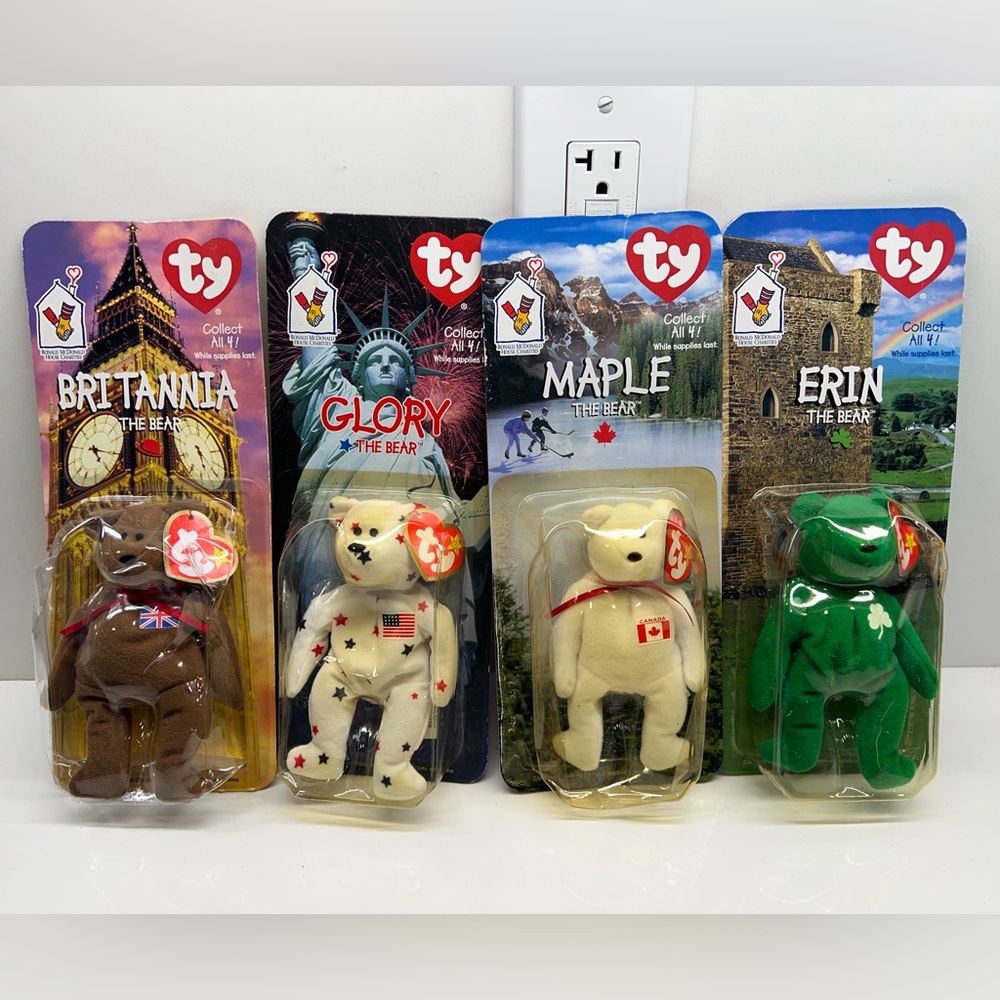 1999 Ronald McDonald House Charities Ty Beanie Babies Complete Set